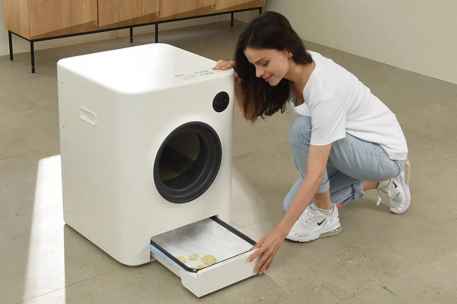 auto litter box cleaner